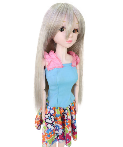 Wigs2you WD40-044 ドールウィッグ！13インチ ブロンド JP BJDドールウィッグ – 耐熱合成毛、難燃性、標準キャップ