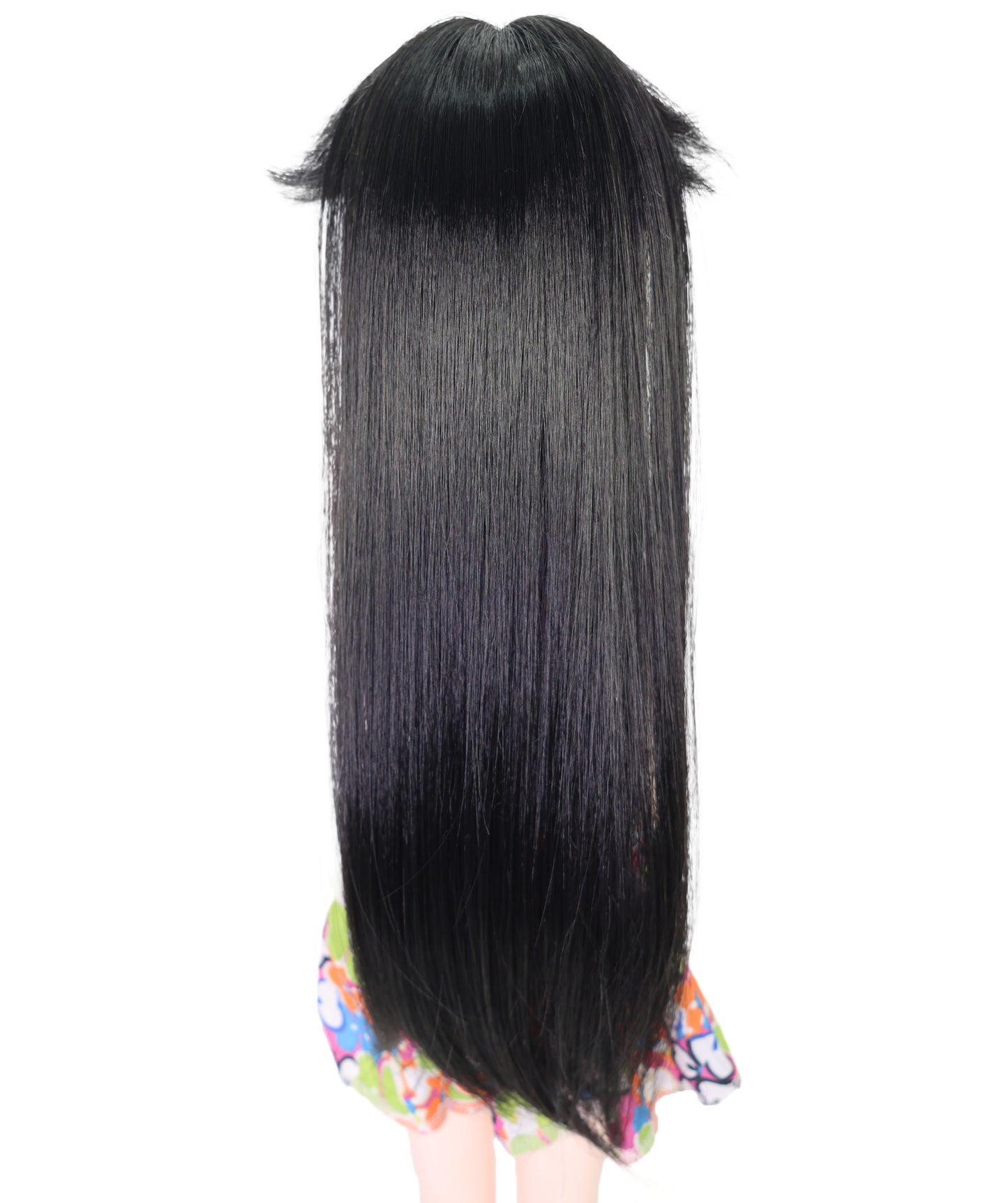 Wigs2you WD40-050 ドールウィッグ！13インチ レイヤードドールウィッグ ブラック＆ホワイト チョッピーアニメスタイル ヘアピース 難燃性ファイバーヘア使用  "