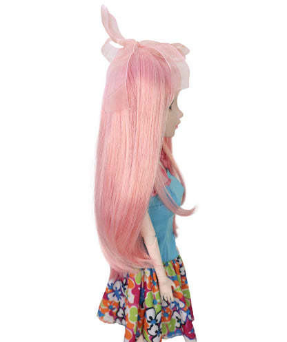 Wigs2you WD40-052 ドール用ウィッグ！11インチ ライトピンク ドール用ウィッグ レイヤードツインテール 難燃性合成繊維製 ミニチュアドール用ヘアピース  """