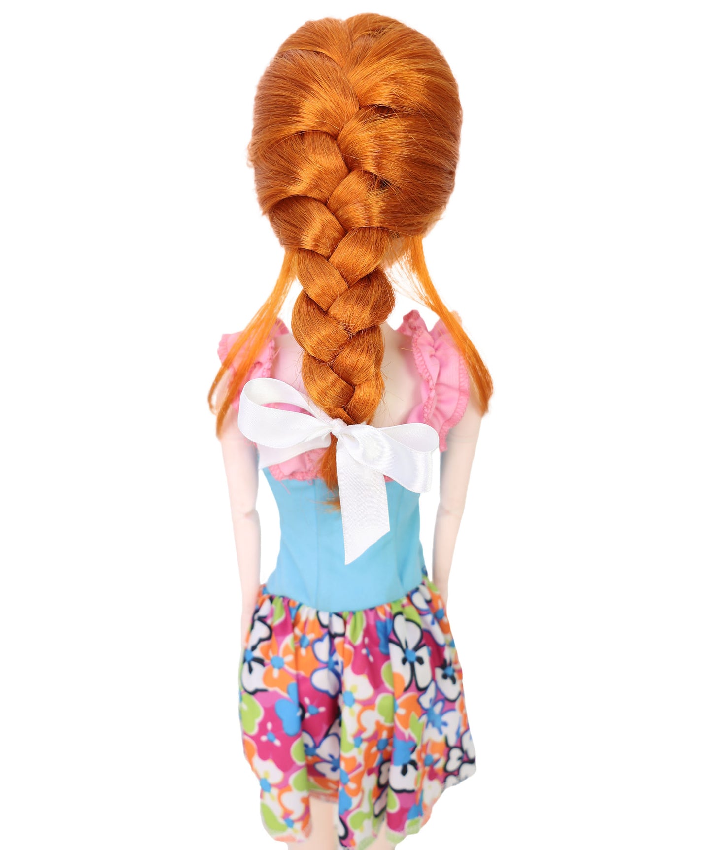 Wigs2you WD40-063 BJD 9インチドール用ウィッグ バーガンディ 難燃性合成繊維 ショートヘア 調節可能なキャップレスフィット  "