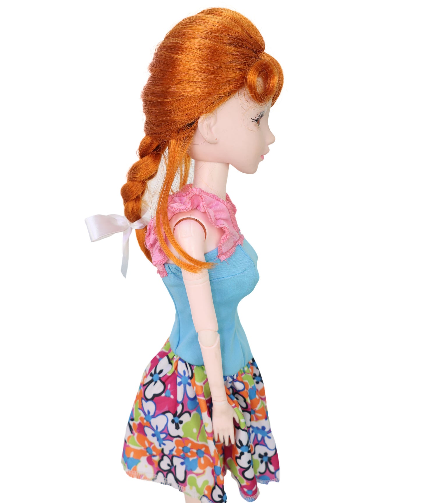 Wigs2you WD40-063 BJD 9インチドール用ウィッグ バーガンディ 難燃性合成繊維 ショートヘア 調節可能なキャップレスフィット  "