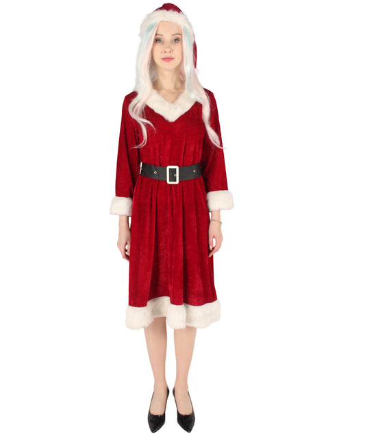 Wigs2you.com JCX-010女性のクリスマスサンタクロースコスチューム,コスプレ衣装 。