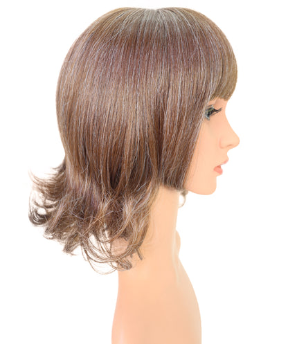 Wigs2you WS-2018 ファッション ウィッグ _ 耐熱アッシュベージュミックス 11インチ キャップレス