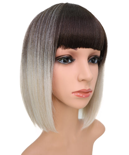 Wigs2you WS-2019 ファッション ウィッグ _ 耐熱ライトホワイトブラウン 12インチ キャップレス