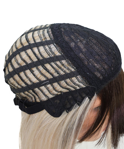 Wigs2you WS-2019 ファッション ウィッグ _ 耐熱ライトホワイトブラウン 12インチ キャップレス