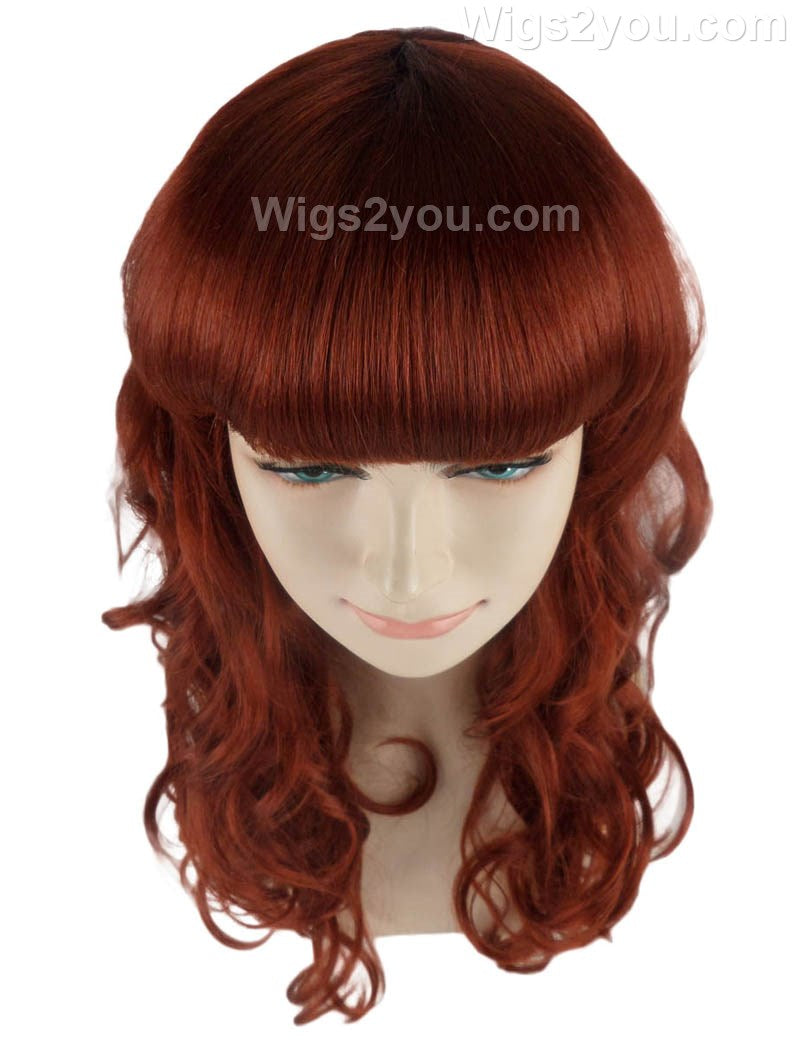 Wigs2you ハロウィン パーティー プレミアム H-812 バットマン 女性ジョーカー ウィッグ ダークオーバーン色