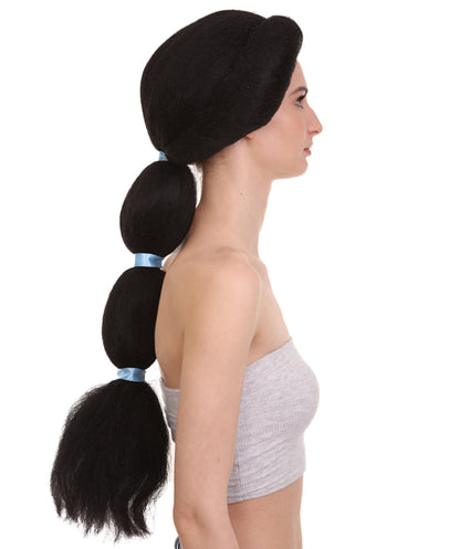 Halloween Party Premium Ladies H-4701 Wreck It Ralph 2 Princess Jasmine Braided Wig