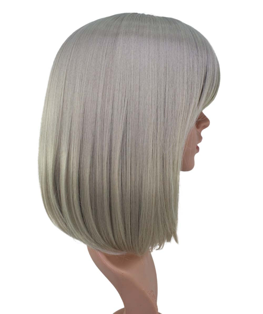 Wigs2You ミディアムストレートウィッグ サイドバング付き フルウィッグ 耐熱ファイバー製 コスプレ・イベント用 - サンディブラウン C-069