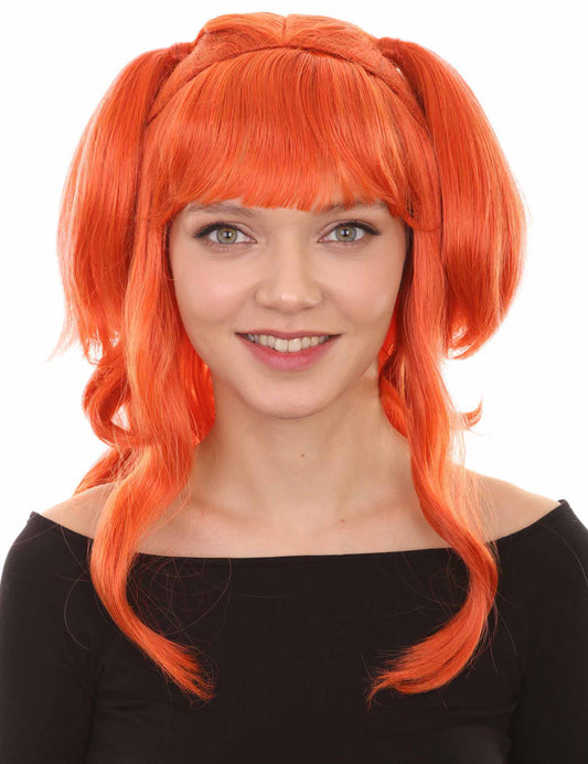 Wigs2you ハロウィンパーティープレミアム レディース H-773 バナナエンジェルウィッグ オレンジ色