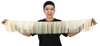 Wigs2you B-202 ドール用ウィフティング 15cm/25cm/40cm ストレート耐熱繊維 ブライスウィッグ用 ドール用ハンドメイド 属性なし プラッシュウィッグ | ブロンド合成繊維 | ドール製作、工芸、模型ヘッド、ぬいぐるみの修理に使えるDIYヘアピース | 柔らかくスタイリングしやすい