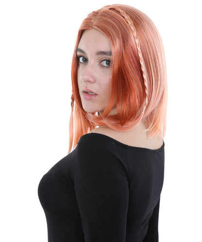 Wigs2you ハロウィンパーティープレミアム レディース H-906 スワンプクイーンウィッグ ピーチ色