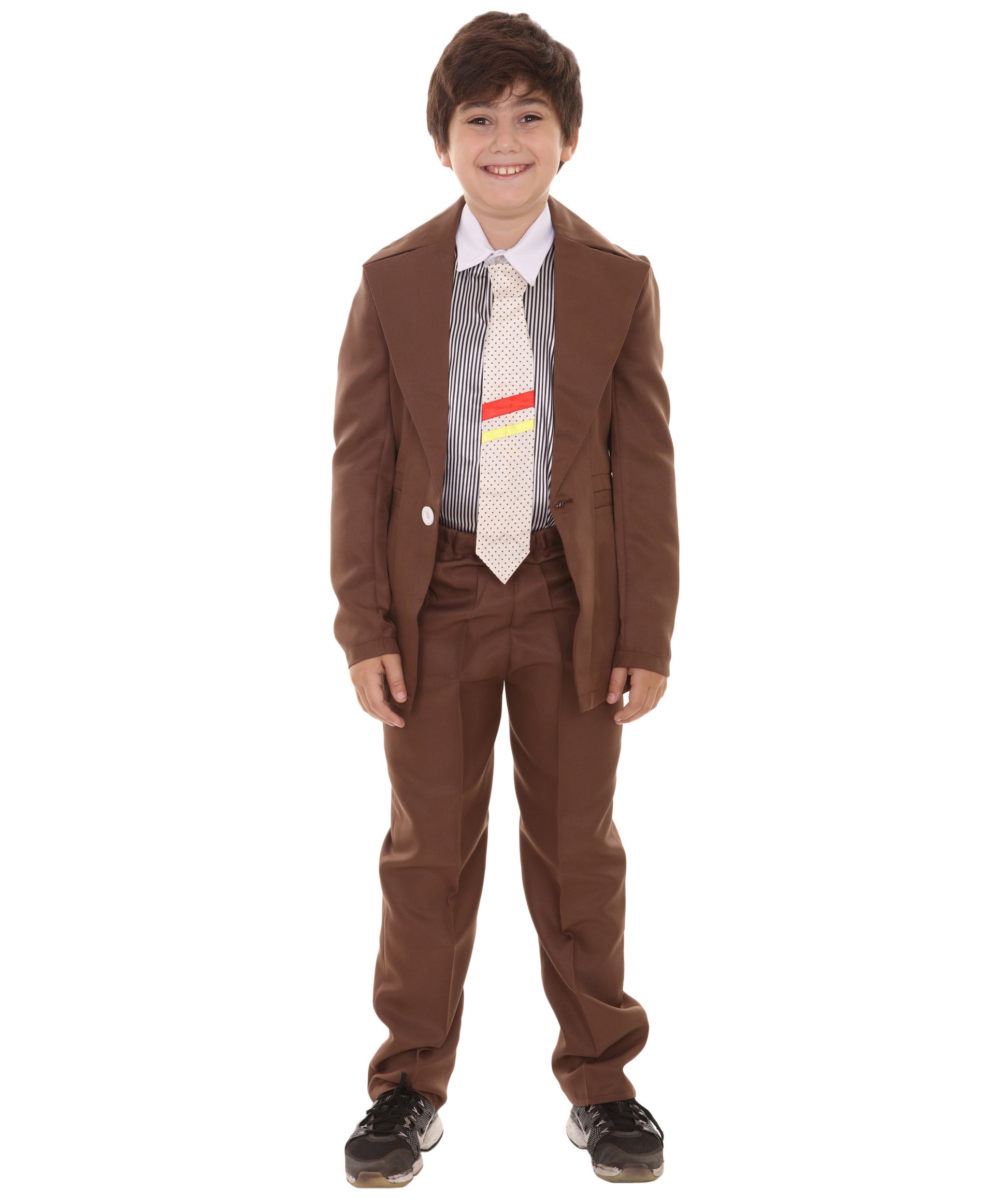 シンガー ボウイ JCP-028_7(Kids) コスプレコスチューム（子供用） ブラウン