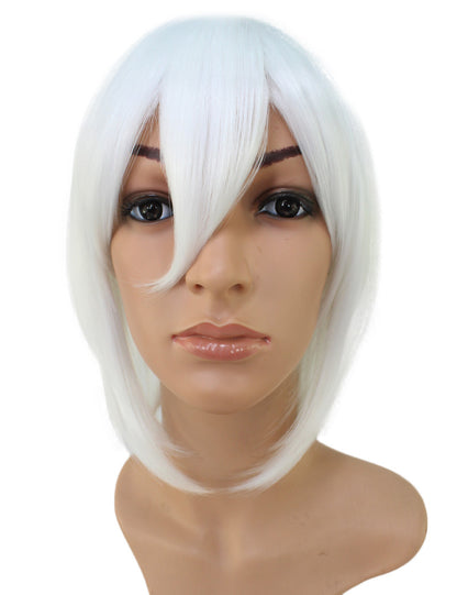 耐熱コスプレウィッグ。使いやすさ抜群のシンプルなショートヘア。ウィッグネット付き。C-026