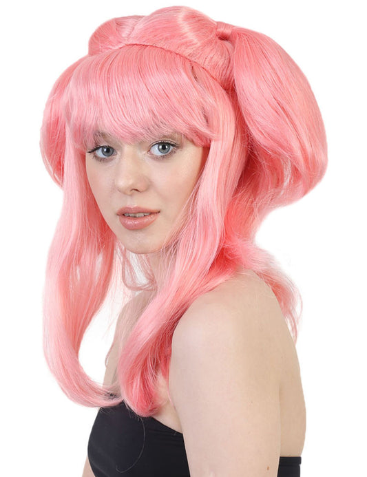 Wigs2you ハロウィンパーティープレミアム レディース H-794 バナナエンジェルウィッグ コーラルカラー