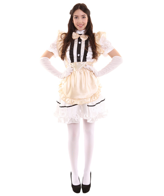 女性用 JCO-326_4 アニメ コスプレ フレンチメイド ファンシー ドレス コッパー コスプレ コスチューム