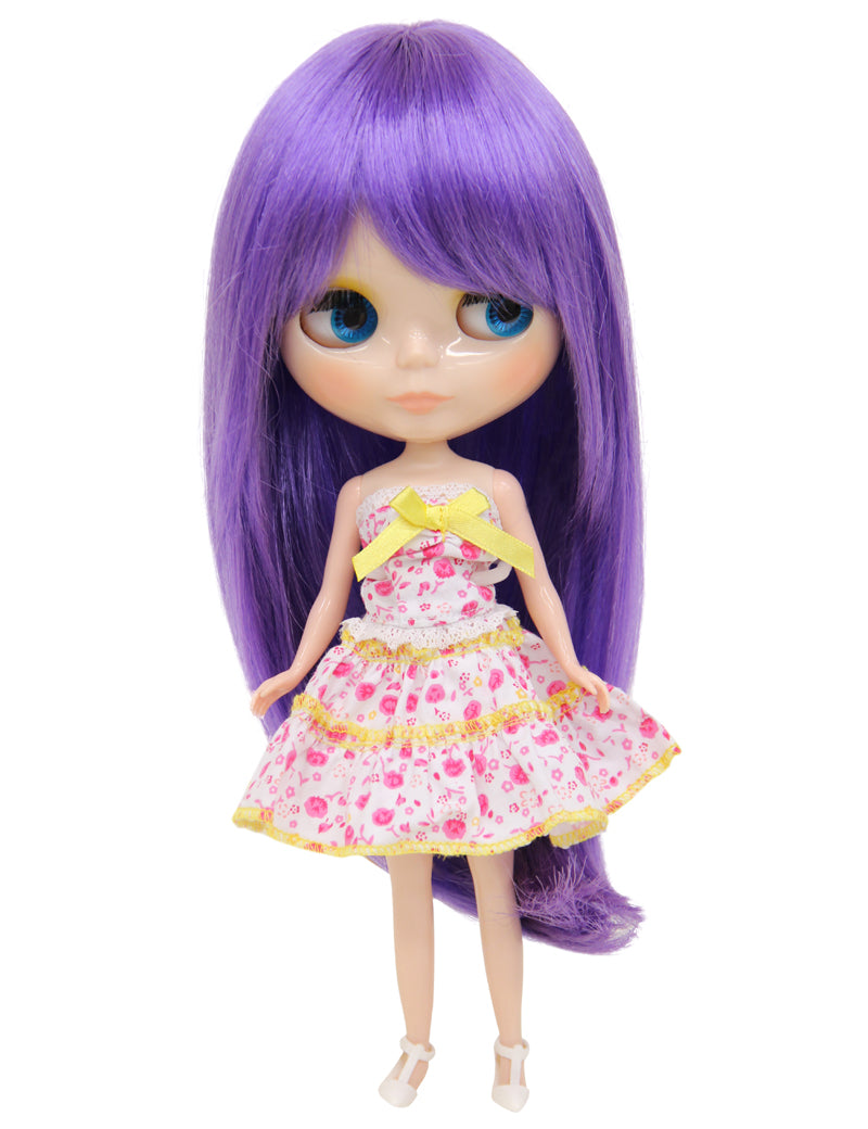ロングドールウィッグ B-194 シルキーヘアスタイル ミニチュアの傑作を制作し、あなたのドールを貴重で個性的な創作物に変身させ、可愛さと個性が溢れます