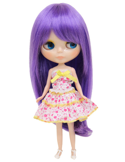 ロングドールウィッグ B-194 シルキーヘアスタイル ミニチュアの傑作を制作し、あなたのドールを貴重で個性的な創作物に変身させ、可愛さと個性が溢れます