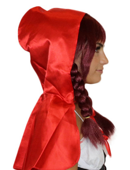Wigs2you ハロウィン パーティー プレミアム レディース H-1652 簡単装着 とても快適 ピッピ ダークオーバーン
