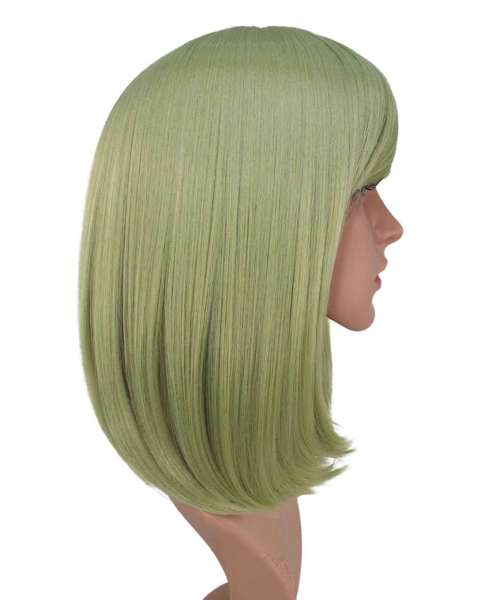 Wigs2You ミディアムストレートウィッグ サイドバング付き フルウィッグ 耐熱ファイバー製 コスプレ・イベント用 - サンディブラウン C-069