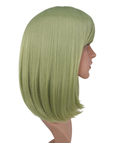 Wigs2You ミディアムストレートウィッグ サイドバング付き フルウィッグ 耐熱ファイバー製 コスプレ・イベント用 - サンディブラウン C-069