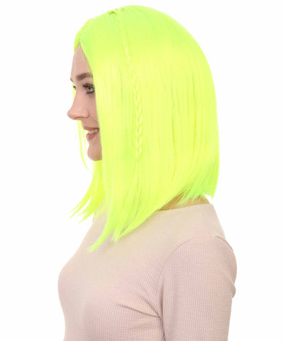 Wigs2you ハロウィンパーティープレミアム レディース H-926 スワンプクイーンウィッグ ネオングリーン色