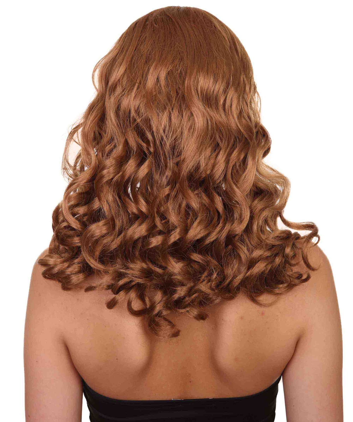 Wigs2you ハロウィンパーティープレミアムレディース H-1106 とても快適なアリスウィッグ 鏡の国のアリス Lt ブラウン色