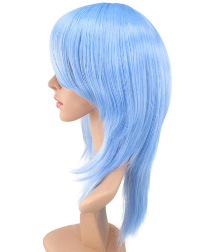 レディースファッション C-071 ロングストレート C-ワインレッド コスプレヒートスタイラブルウィッグ