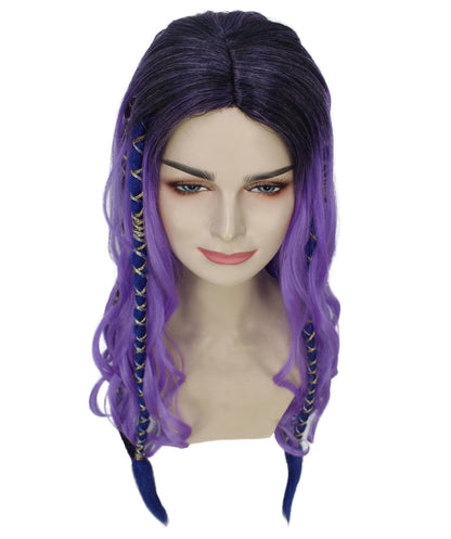 女性用 H-5964 コスプレ ドレッドウィッグ 合成繊維 キャップレスキャップ ハロウィンに最適