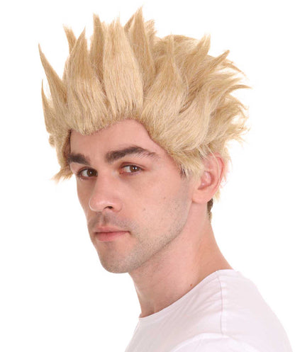 ハロウィンパーティープレミアムメンズ H-4838 「シュガーラッシュ：オンライン」ラルフ ゴールドウィッグ