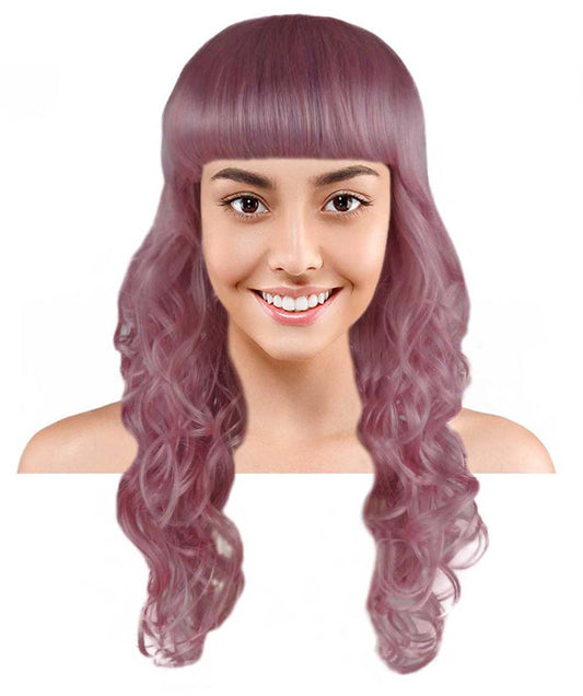 Wigs2you ハロウィン パーティー プレミアム H-826 バットマン 女性ジョーカー ウィッグ Lt ピンク色