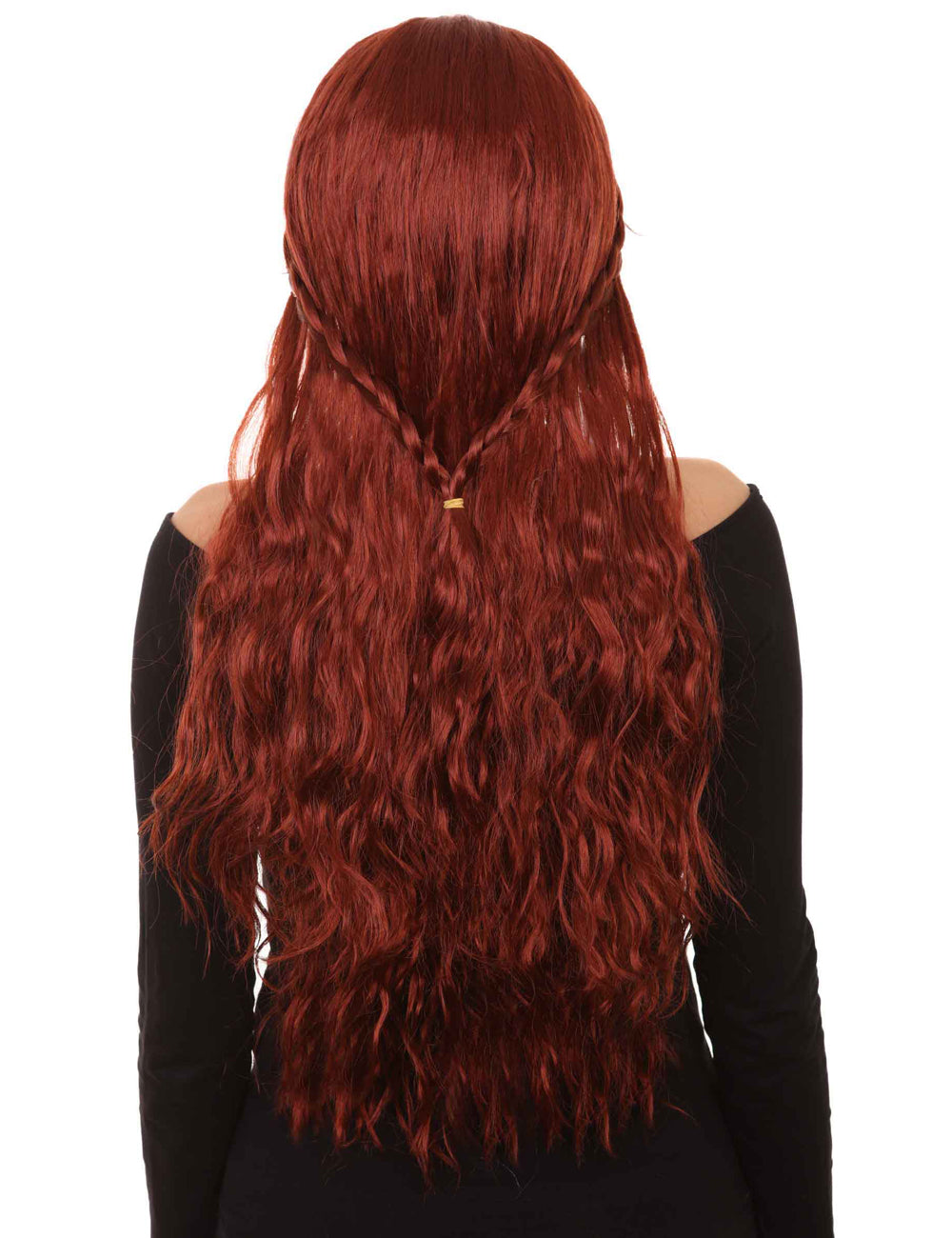 Gilded Goddess Wigs Collectionウィッグ コレクション | ロングレディースキャラクターコスプレハロウィンウィッグ | プレミアム通気性キャップレスキャップ H-370