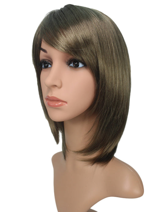 ミディアムウィッグ | イイ女の雰囲気のあるフェミニンMAXの一品 | 美人髪に拘る方におススメ | ウィッグネット付き W-213