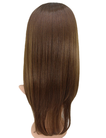 定番の人気商品です！ストレートロングスタイル  ウィッグ1つで簡単にサラサラヘアーに！ ウィッグネット付き W-407