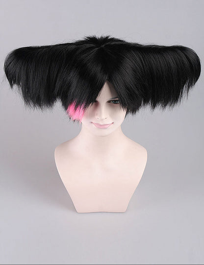黒い魔女婦人用かつら|恐怖コスプレ・ハロウィンかつら|割増空気を通すCaplessなキャップH-382