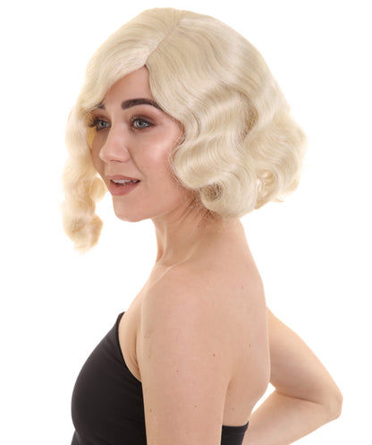 ハロウィンパーティ プレミアムレディース H-4993 レディ・ガガ アメリカン・ホラー・ストーリー ホテル ブロンドウィッグ