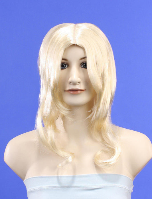 ハロウィンパーティープレミアムレディース H-156 ハローブロンド ファンシーキャラクターファッションウィッグ ソフト合成繊維