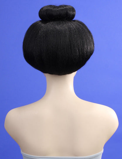 プレミアムレディース H-147 ハローブラック パーティー準備完了 豪華なハロウィンウィッグ
