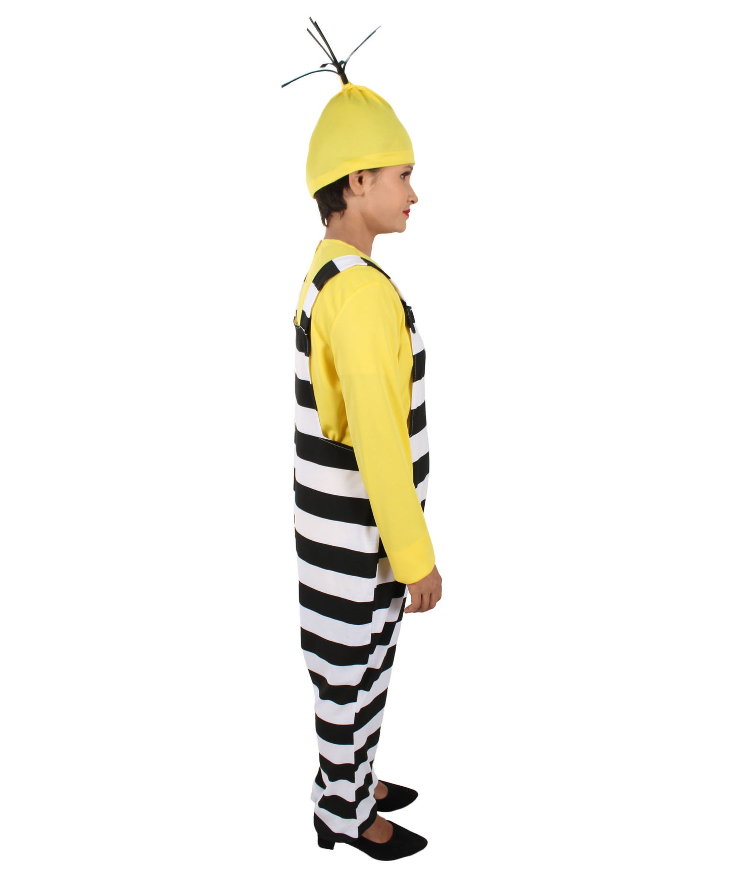 ユニセックス JCP-059 ハロウィン＆コスプレ コスチューム イエロー、ブラック＆ホワイト カラー マルチサイズ オプション