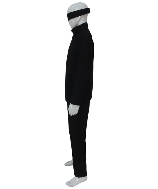 大人の男性用 JCA-030 JPアニメキャラクター ブラック コスプレ衣装