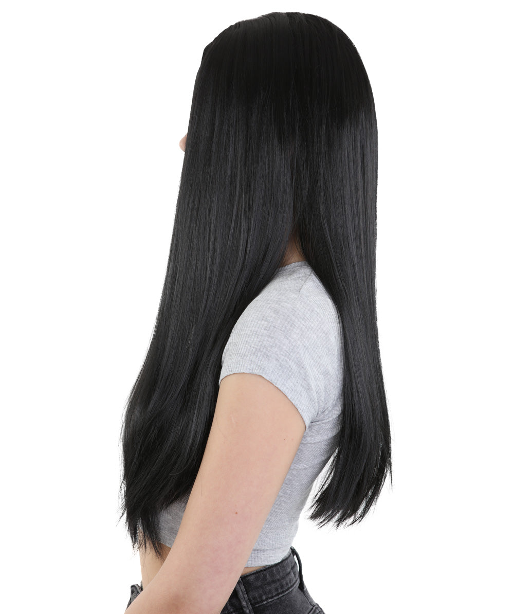 Wigs2you ハロウィンパーティープレミアム H-867 悪の花嫁 II 女性ウィッグ ブラックカラー