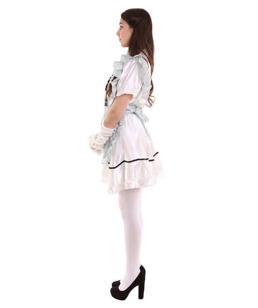 女性用 JCO-326_20 アニメ コスプレ フレンチメイド ファンシー ドレス シルバー コスプレ コスチューム