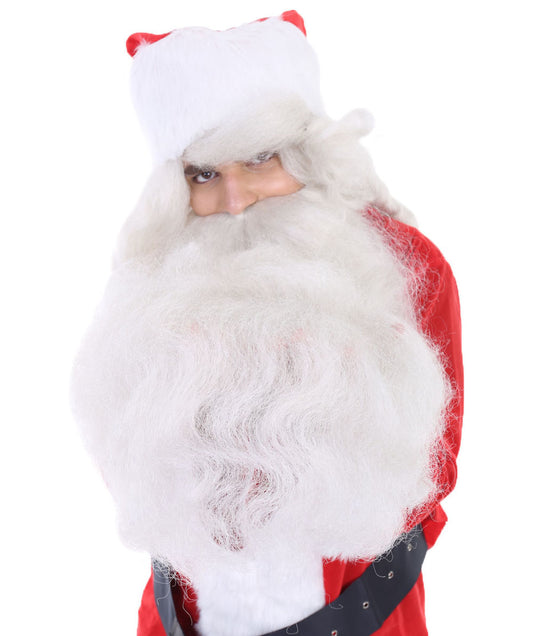 Wigs2you.com クリスマスサンタクロースコスチュームひげと口ひげを生やした,コスプレ衣装 JCX-020