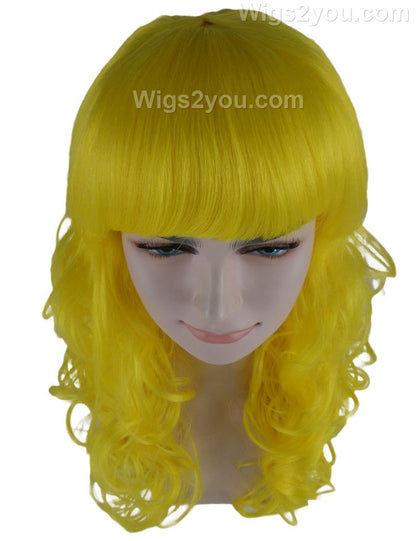 Wigs2you ハロウィン パーティー プレミアム H-815 バットマン 女性ジョーカー ウィッグ イエロー色