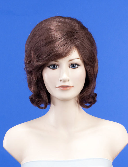 ハロウィンパーティープレミアムレディース H-192 ハローブラウン ファンシーキャラクターファッションウィッグ ソフト合成繊維