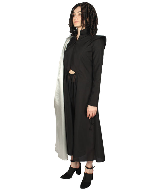 女性 JCP-158 のドラゴンクイーンコスチューム ブラック コスプレコスチューム