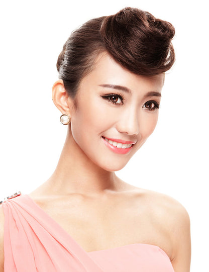ヘアアクセサリー★毛流れが綺麗で上品スタイルにもピッタリ！付ける場所は自由自在にアレンジして。W-8246
