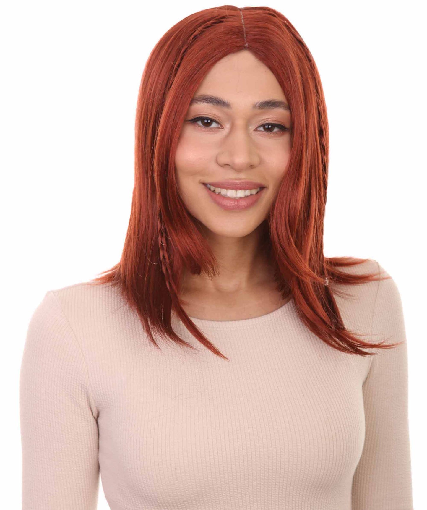 Wigs2you ハロウィンパーティー プレミアム H-890 スワンプクイーン ウィッグ ダークオーバーン色