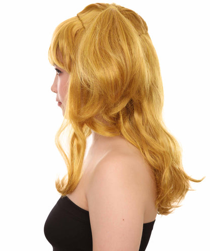 Wigs2you ハロウィンパーティープレミアム レディース H-805 バナナエンジェルウィッグ ゴールドカラー