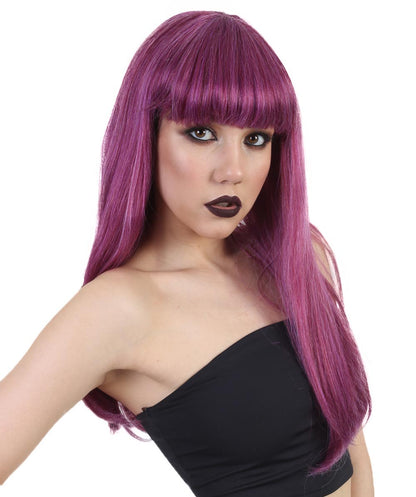 Wigs2you ハロウィンパーティープレミアム H-1857 着け心地が良い とても快適 大人用 女性 コスプレウィッグ ディセンダンツ2 マル
