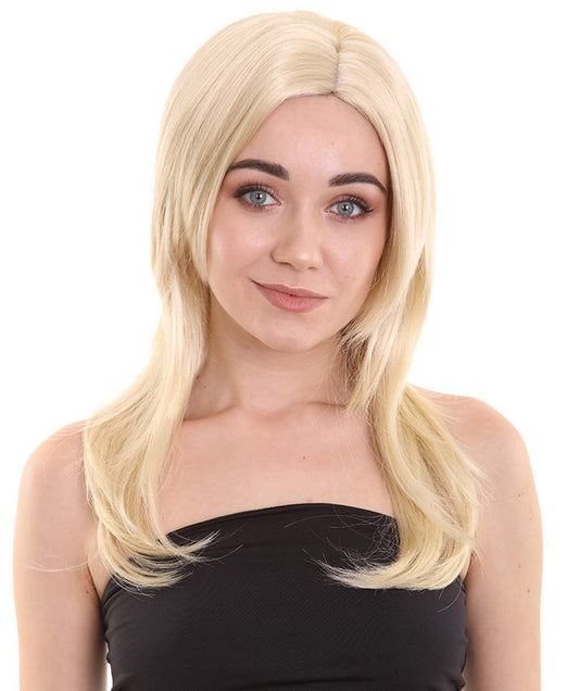 Wigs2you ハロウィンパーティープレミアム H-951 3レイヤーのパーティーガールウィッグ Lt ブロンドカラー